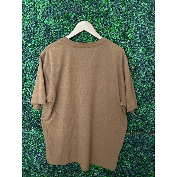 Carhartt, men’s Large Brown Tshirt - Picture 4 of 4